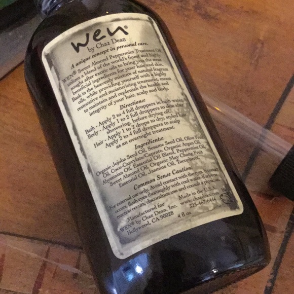 Wen Sweet Almond Peppermint Oil - Picture 3 of 5